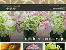 Tablet Screenshot of pickeringsfloristbarnsley.co.uk